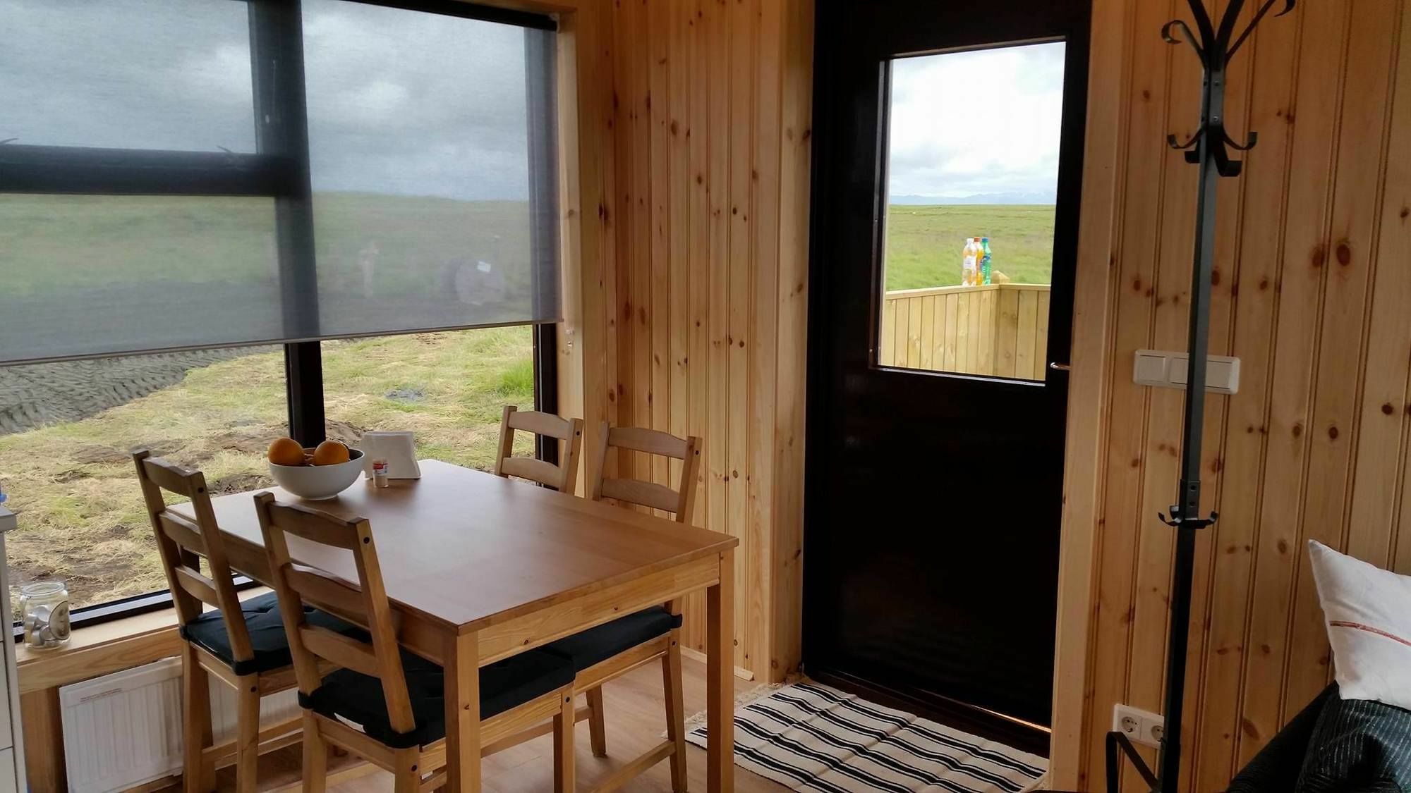 Hekla Cabin 2 Volcano And Glacier View เฮลลา ภายนอก รูปภาพ